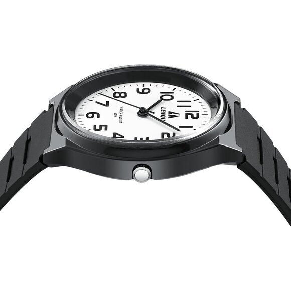 ⚡Mens Watches Analog Quartz Sports Unisex Fashion Casual Designer Military Time - Picture 5 of 10